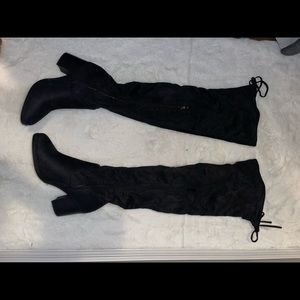 Fashion Nova Knee High Boots